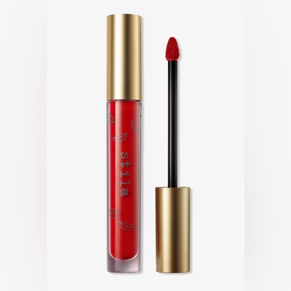 Stila Vibrant Red Matte Lipstick SHADE: BESO - Picture 3 of 4